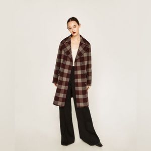 Zara STUDIO Disco Forest Coat